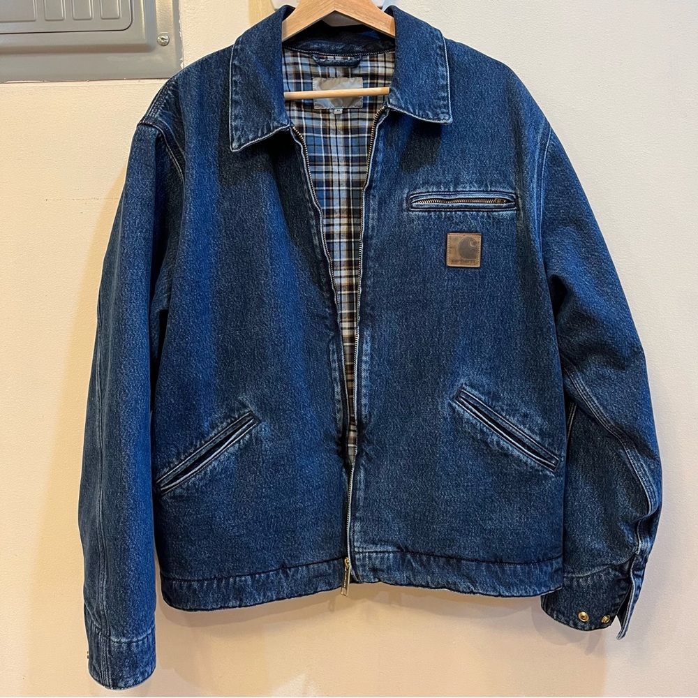Carhartt-WIP Rider Jacket (Denim) - Blue Stone Washed